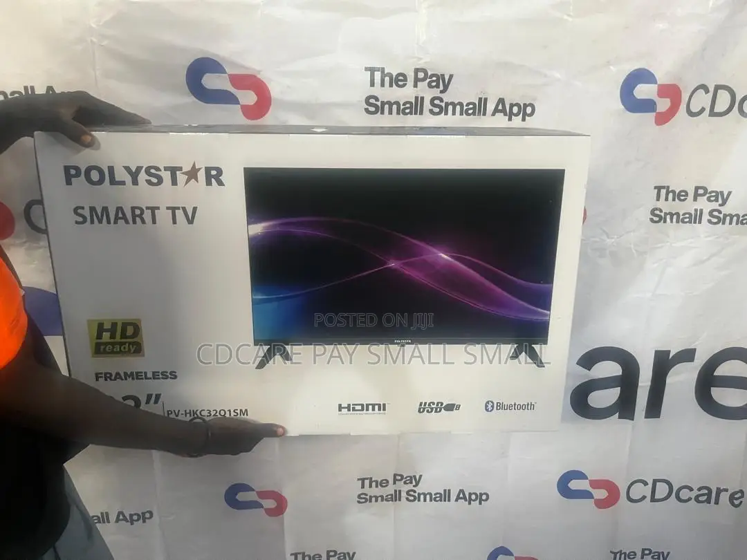 Pay Small Small Polystar 32'' Smart Tv On Cdcare.App