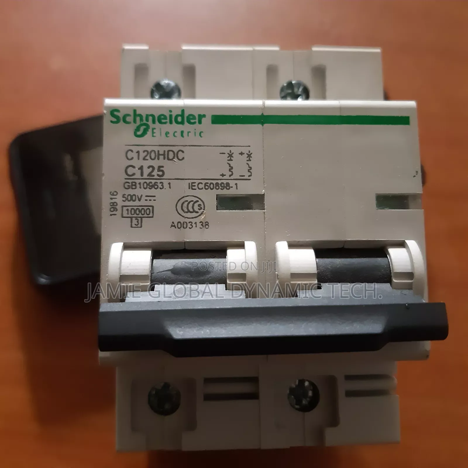 2pole Schneider Breaker 125amps