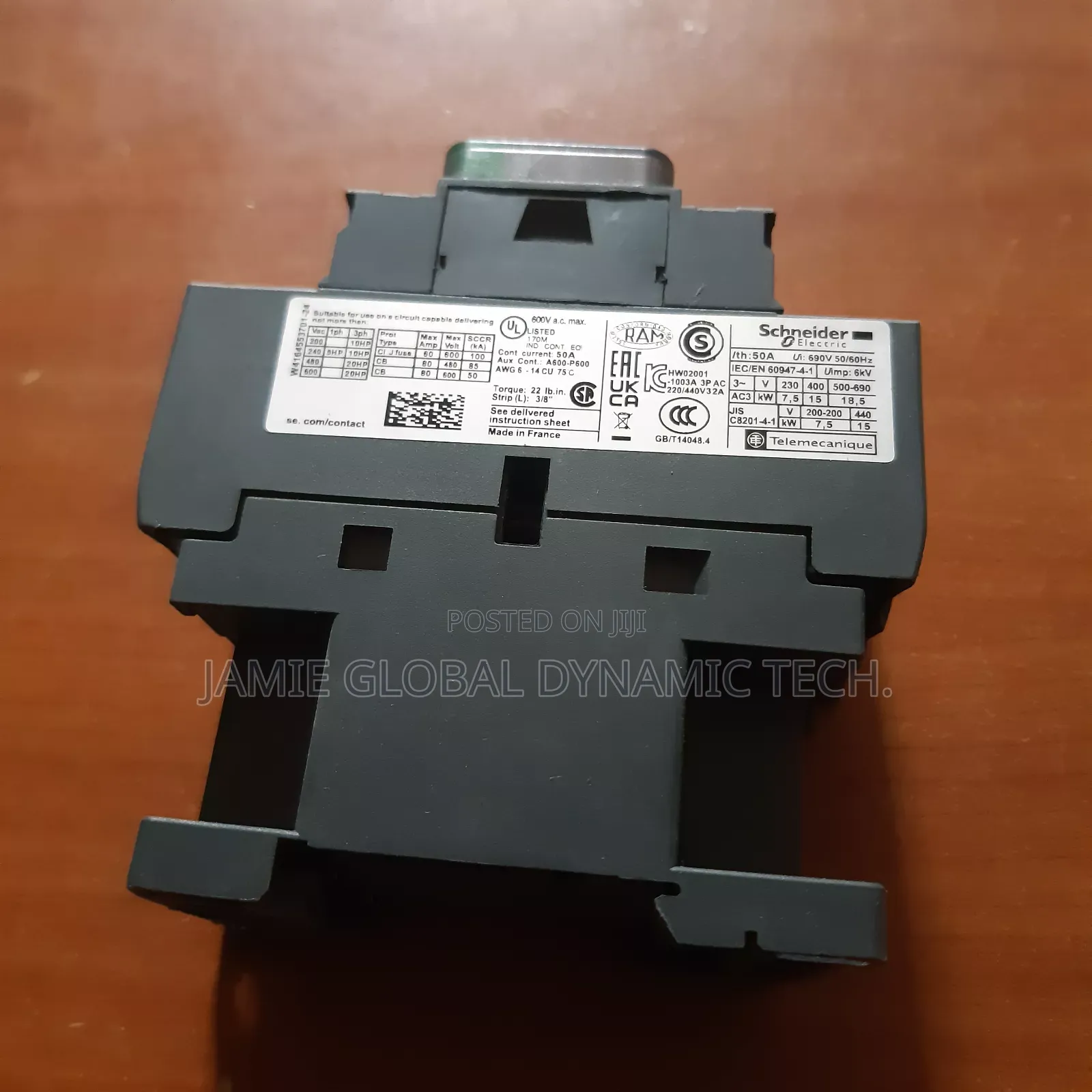 Schneider 3poles Contactor 50a