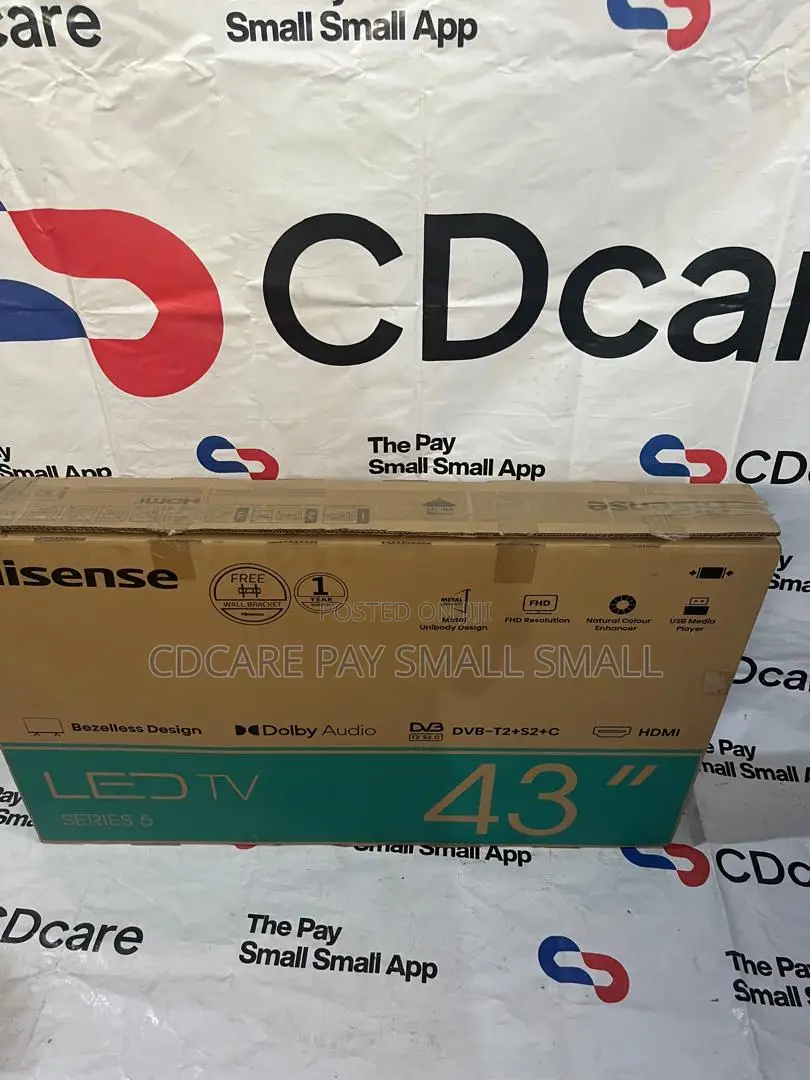 Pay Small Small Hisense 43'' Led Tv On Cdcare.App