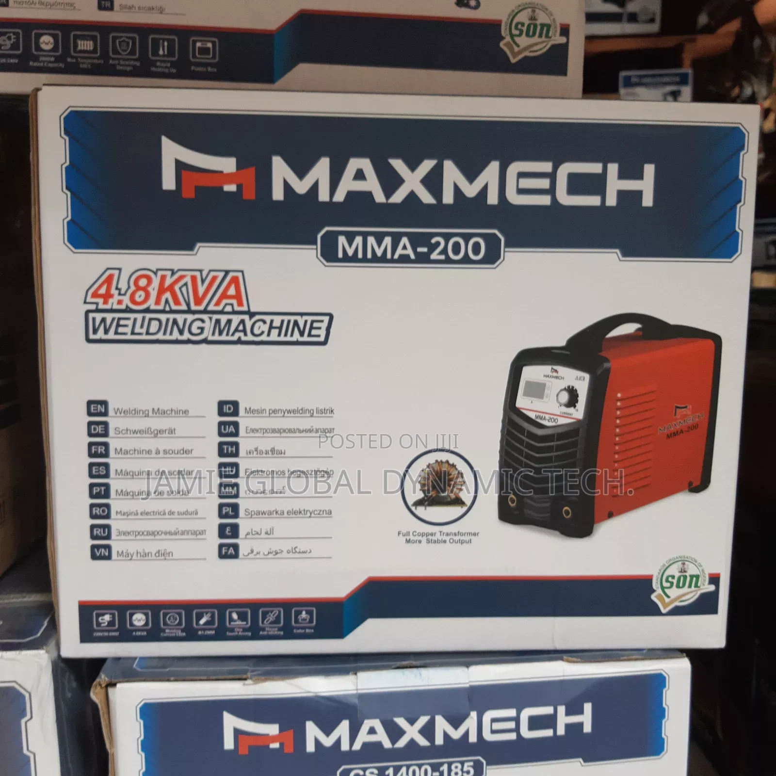 Maxmech Mma-200 4.8kva Inverter Welding Machine