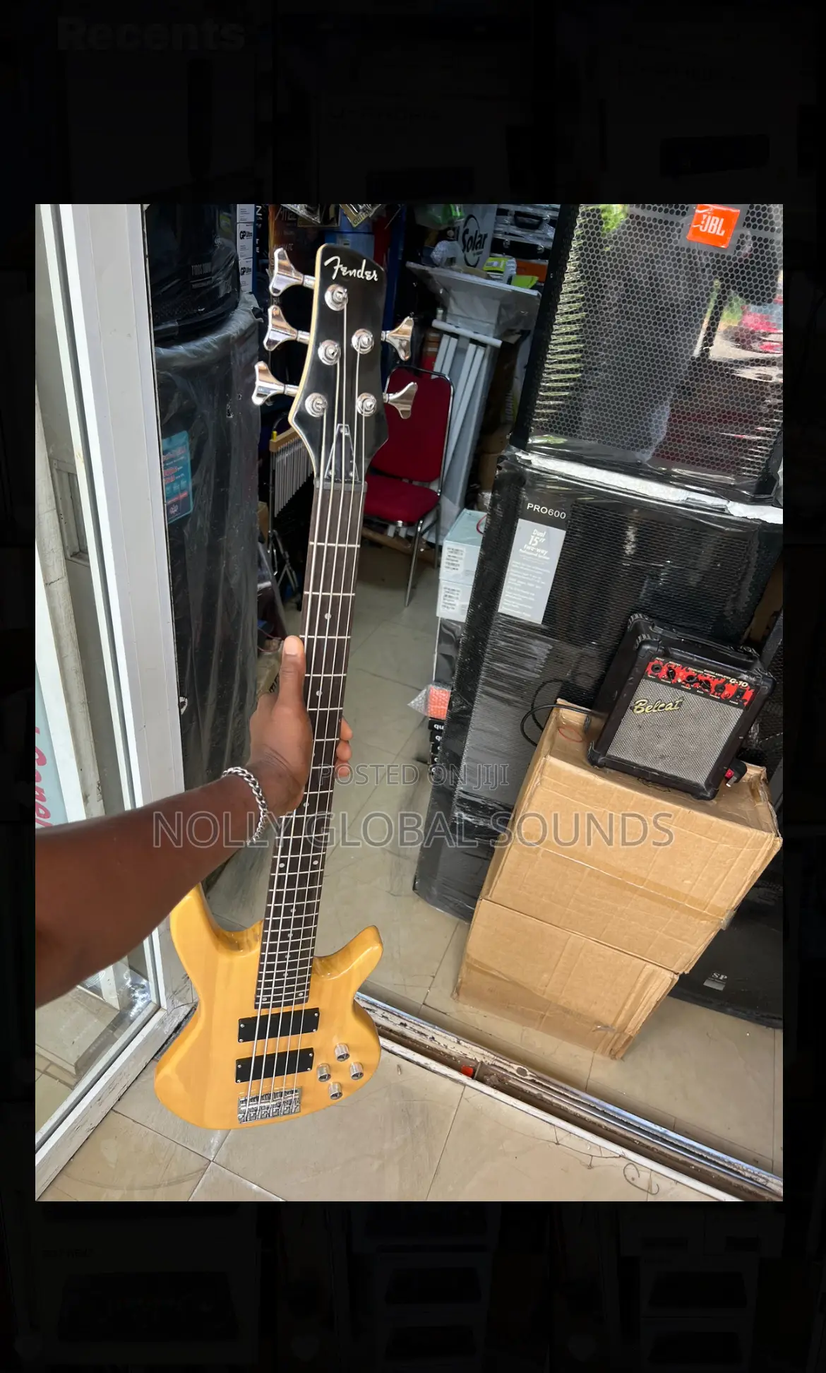 Fender 5 Strings Bass Guitar 24 Frets