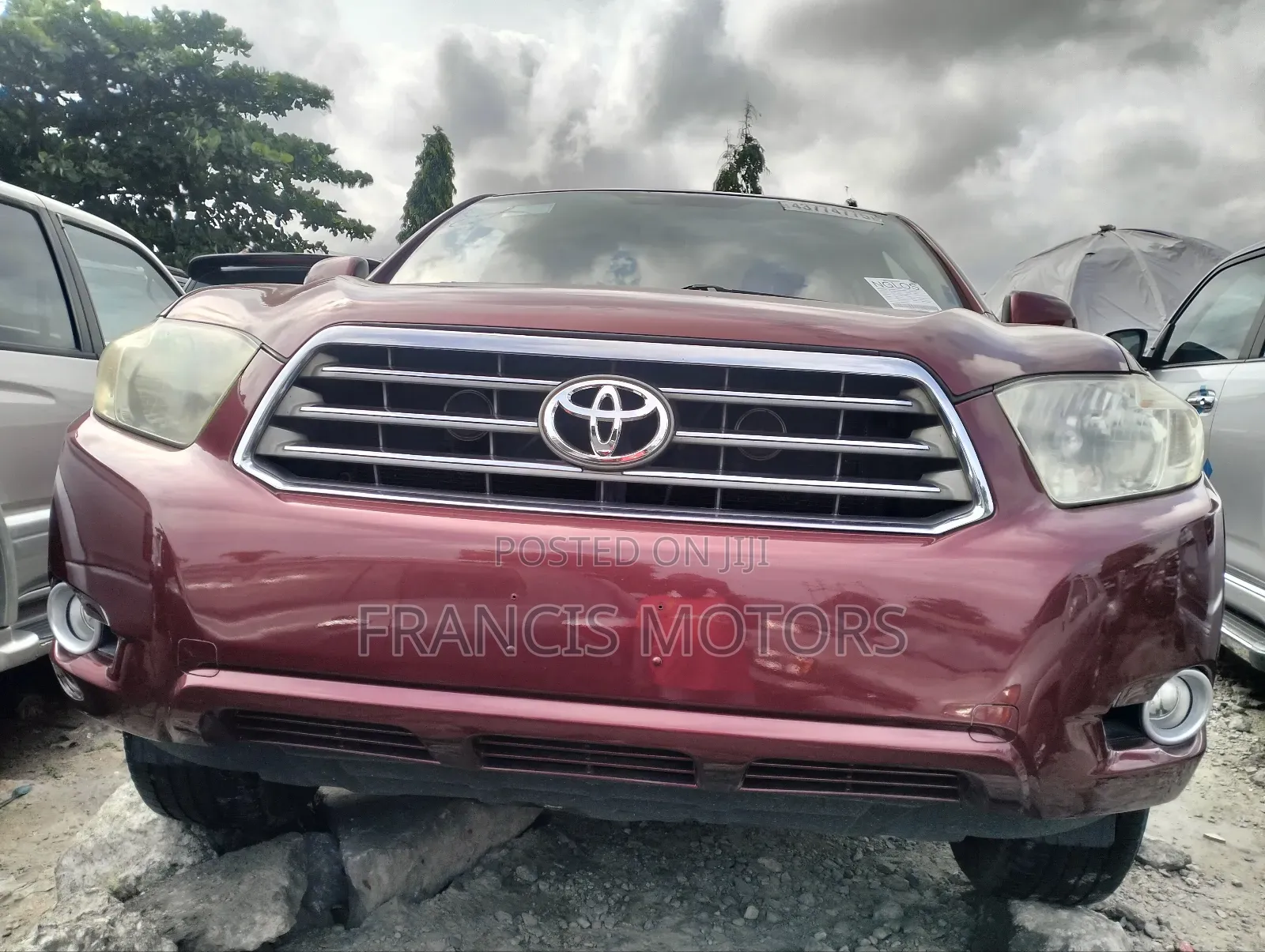 Toyota Highlander Limited 2010 Red