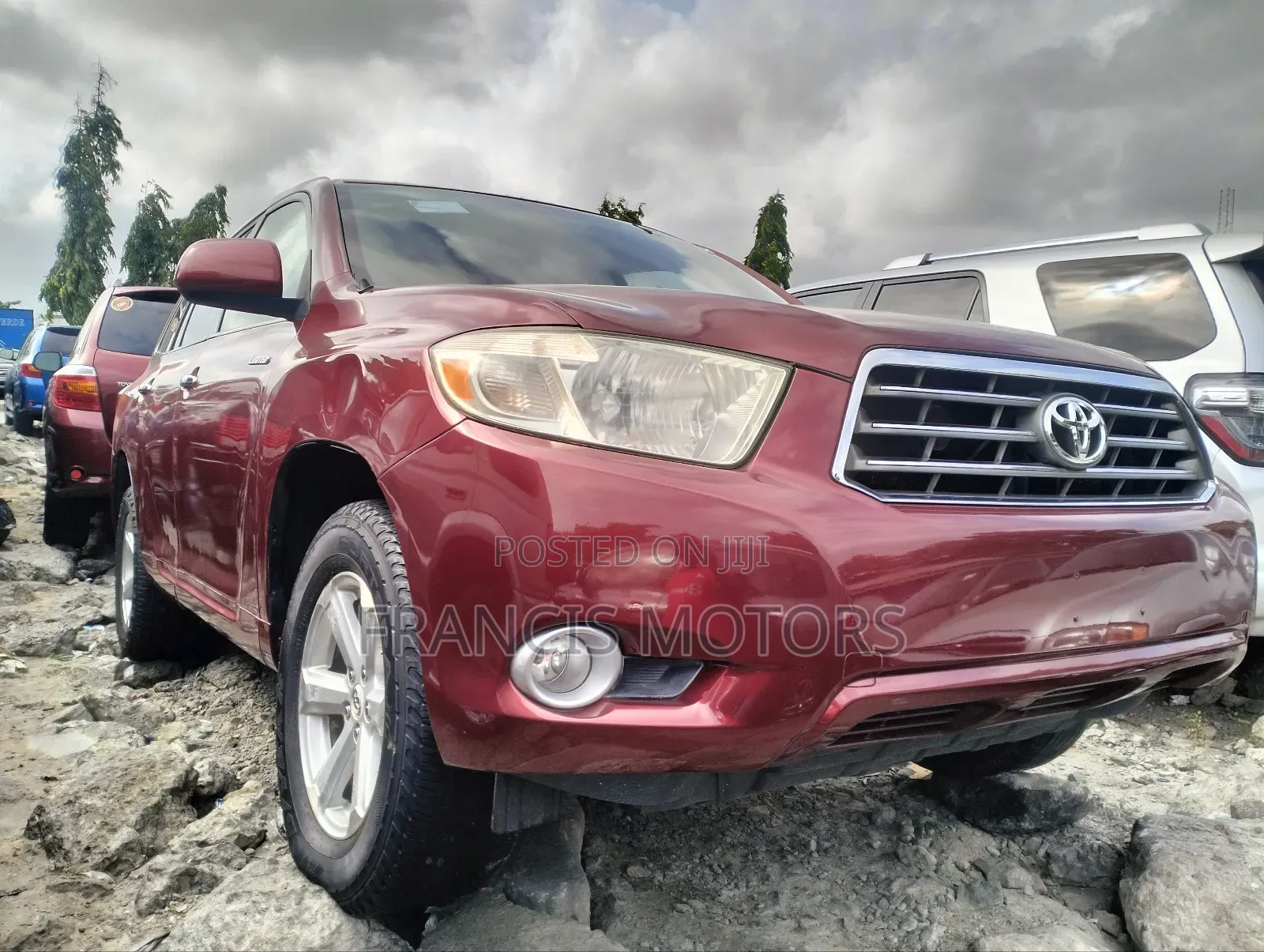 Toyota Highlander Limited 2010 Red