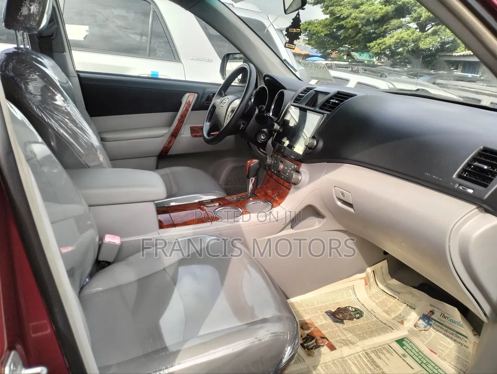 Toyota Highlander Limited 2010 Red
