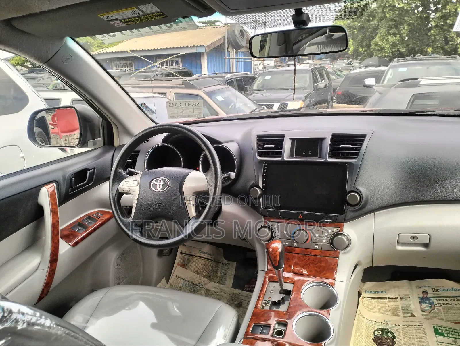 Toyota Highlander Limited 2010 Red