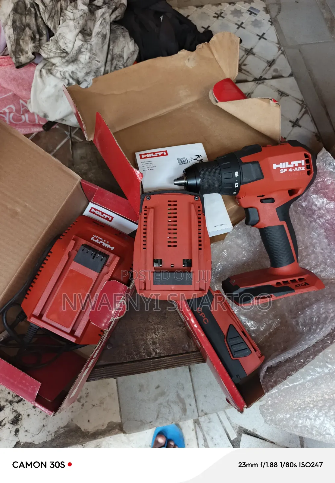 Iron Head Hilti Product Battery Drilling Machine