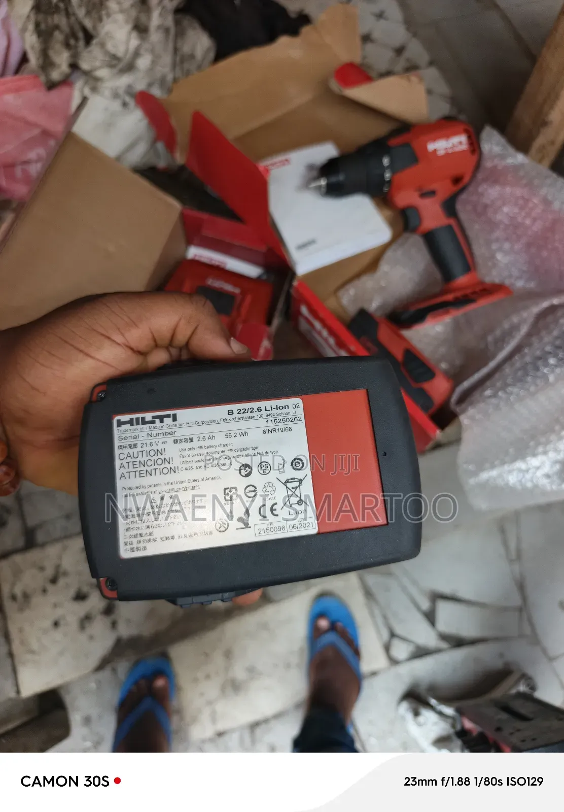 Iron Head Hilti Product Battery Drilling Machine