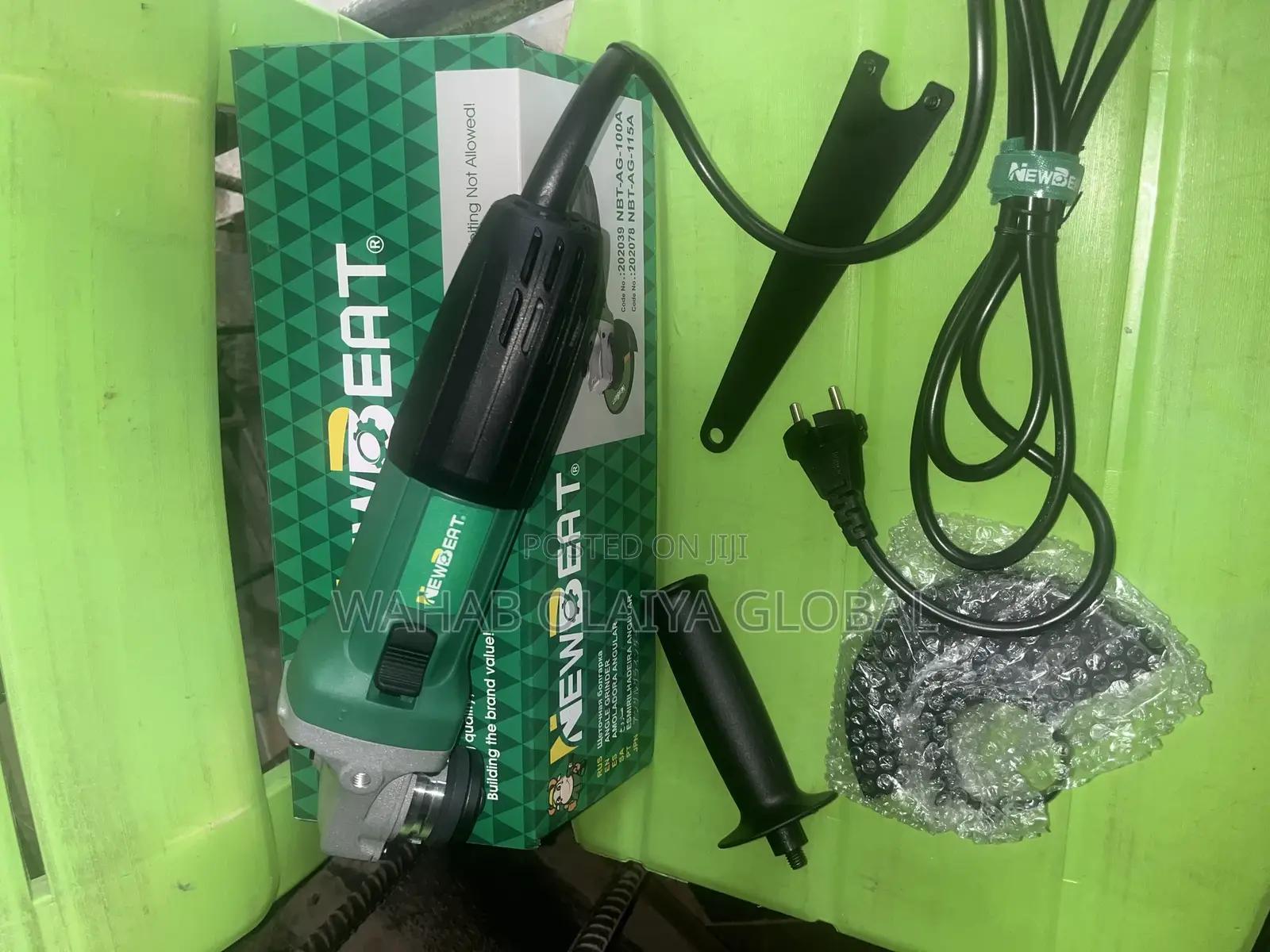 New Beat 41⁄2" Angle Grinder Machine – 710w Corded Electric Tool