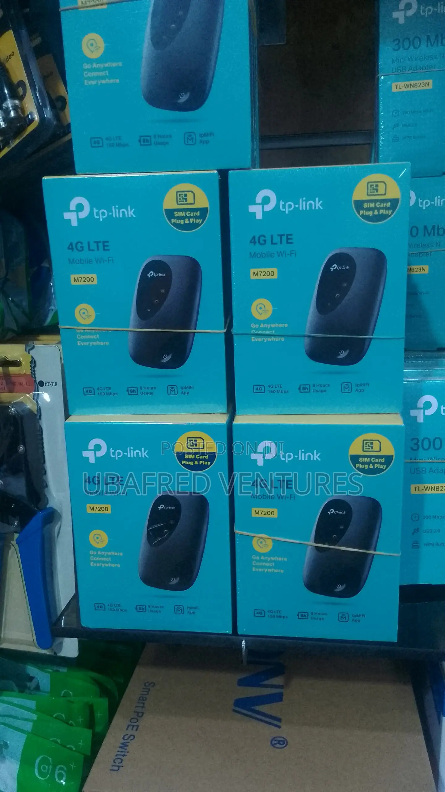 Tp Link M7200 4g Lte Portable Wi-Fi Mifi Router
