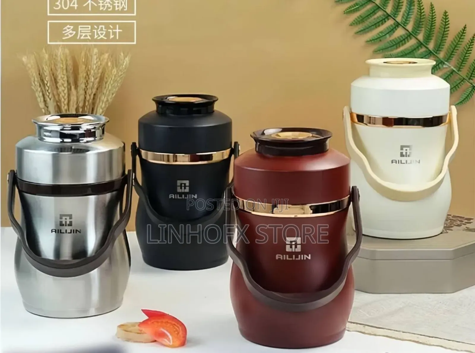 High-Quality Ailigin Stainless Food Flask(2.8l)