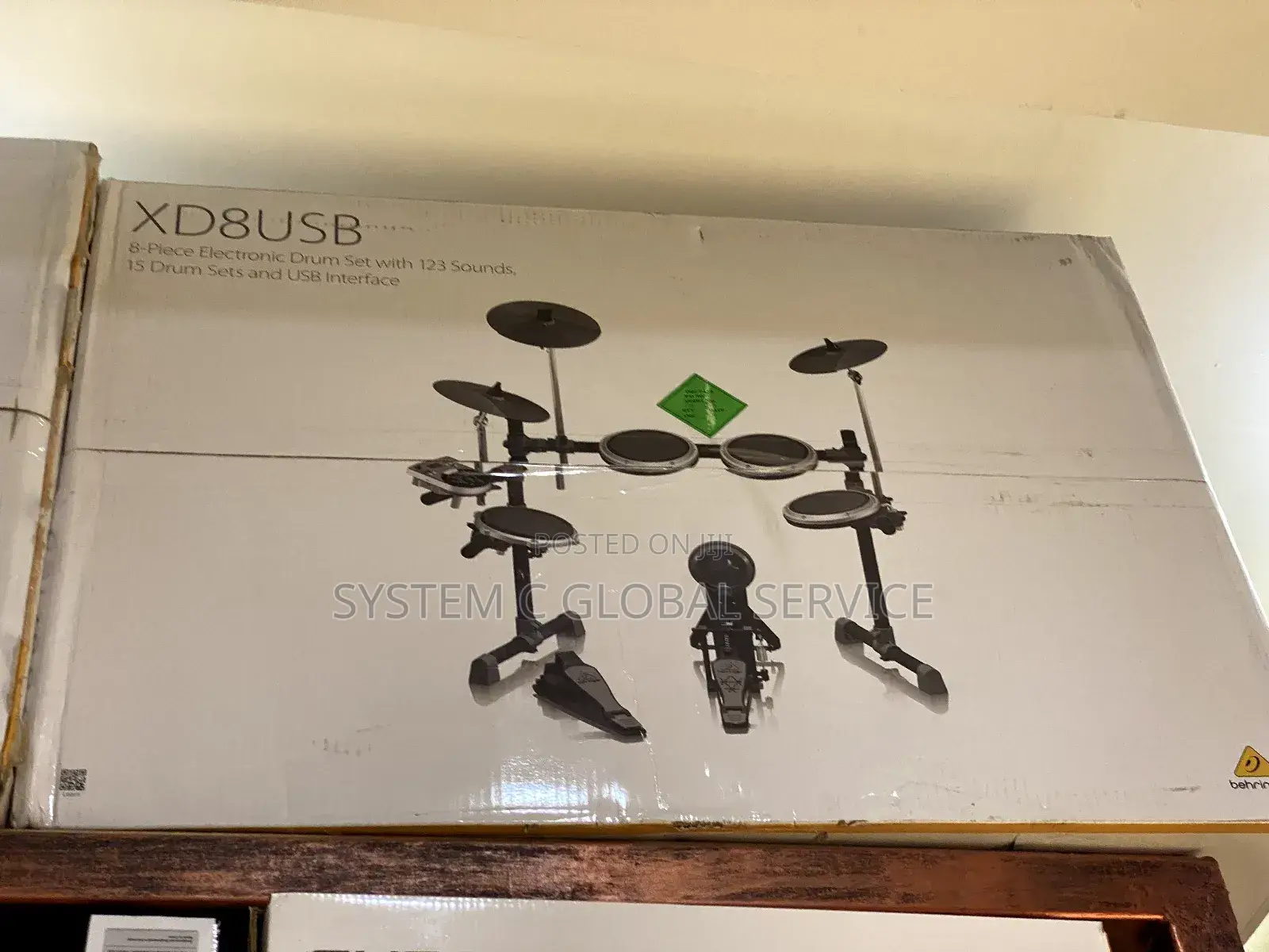 Behringer Xd8usb 8-Piece Electronic Drum Set