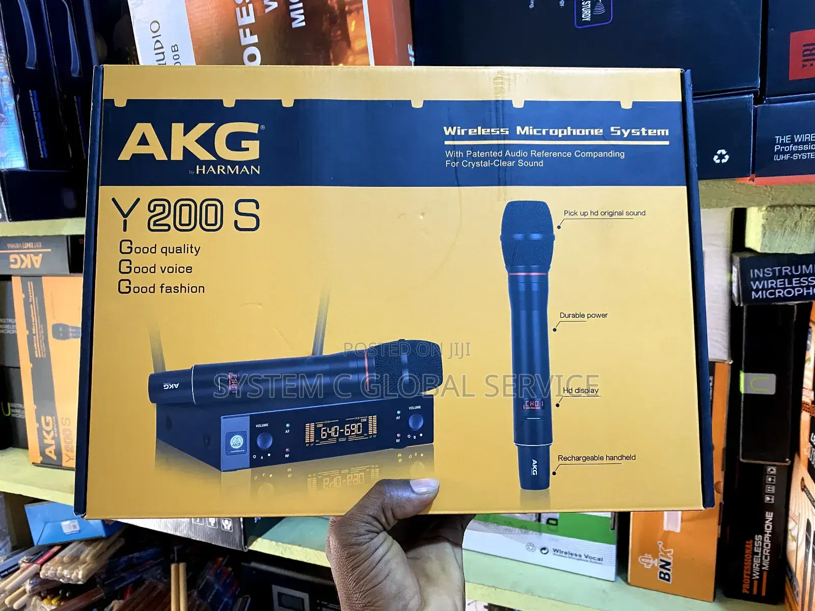 Akg by Harman Y200s Wireless Microphone