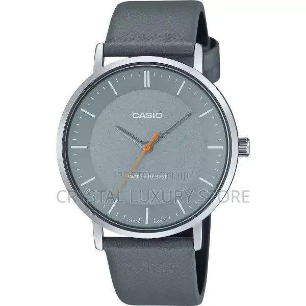 Casio Quality Luxury Men Genuine Leather Wristwatch