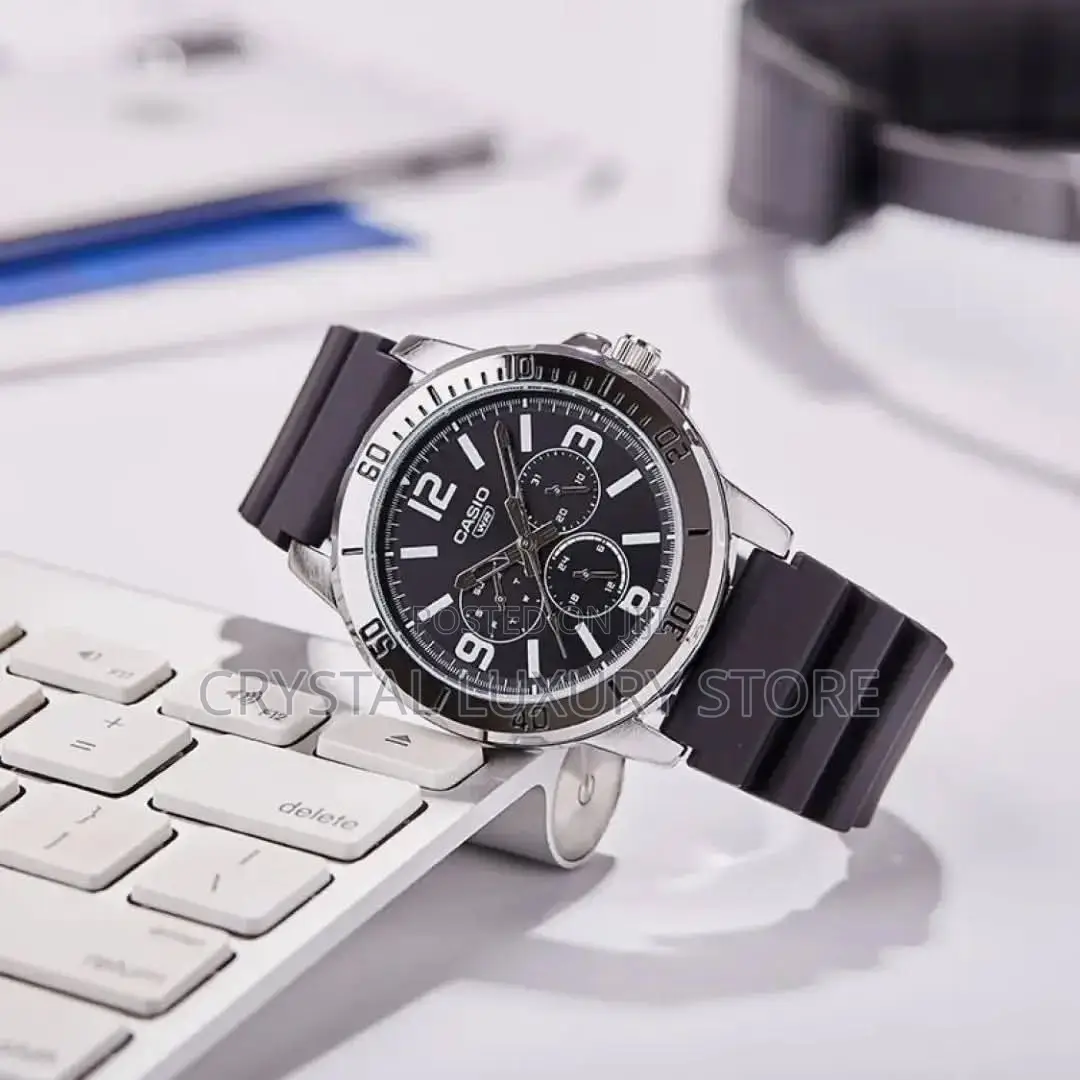 Casio Quality Luxury Men Water Resistance Wristwatch