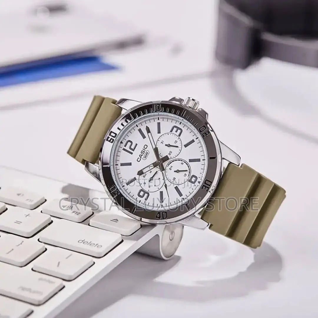 Casio Quality Luxury Men Water Resistance Wristwatch