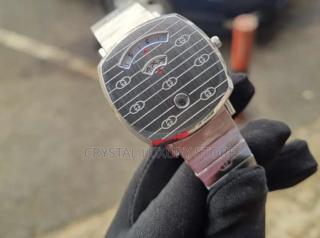 Gucci Quality Luxury Men Chain Strap Wristwatch
