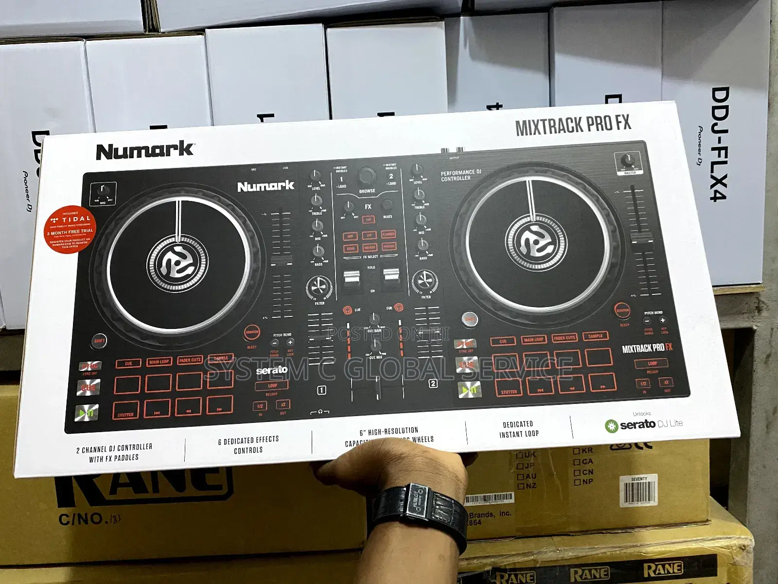 Numark Mixtrack Pro Fx Dj Controller