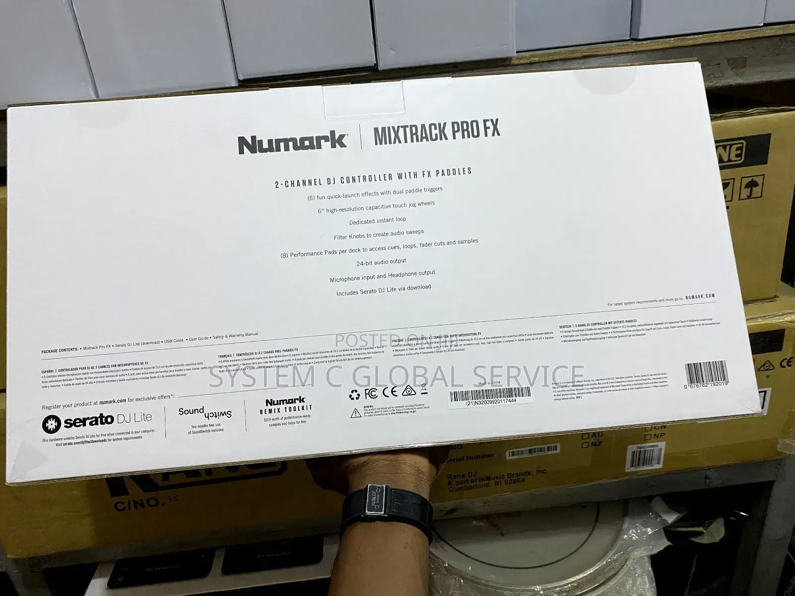 Numark Mixtrack Pro Fx Dj Controller