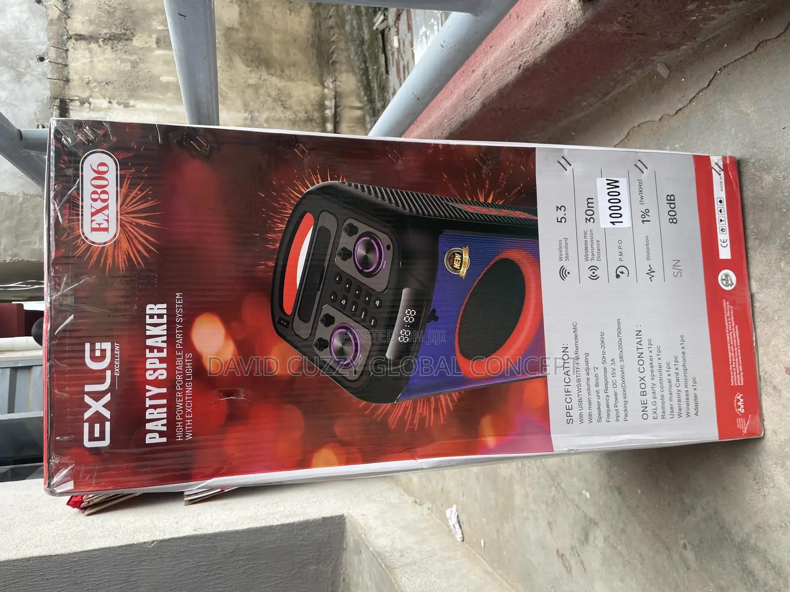 Exlg Rechargeable Party Speaker
