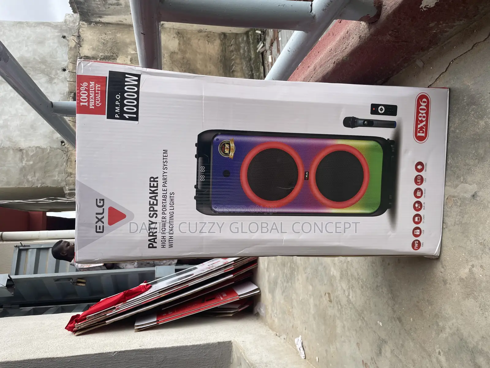 Exlg Rechargeable Party Speaker