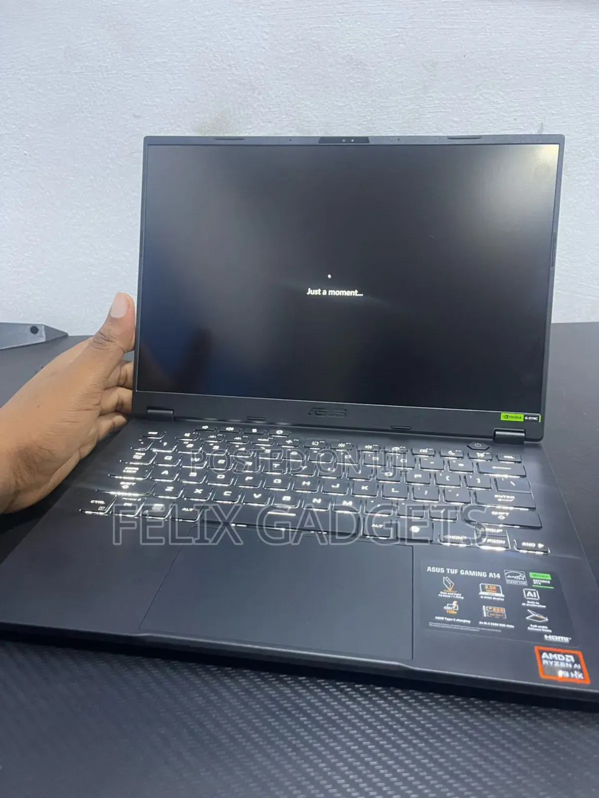 Laptop Asus TUF Gaming A15 16GB AMD Ryzen 9 SSD 1T