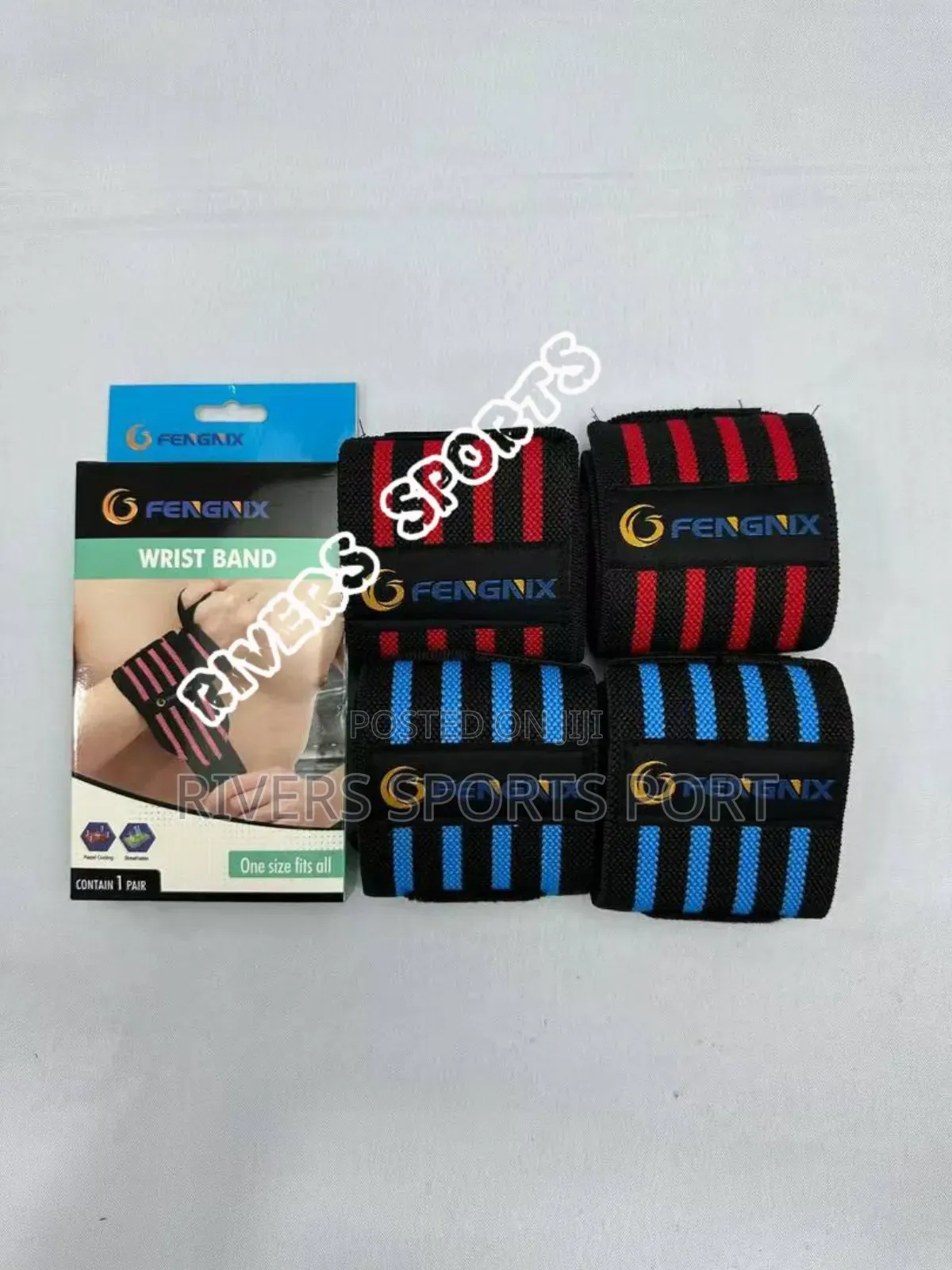 2 PCS Fengnix Gym Weigtlifting Wrist Support/Band/Wrap