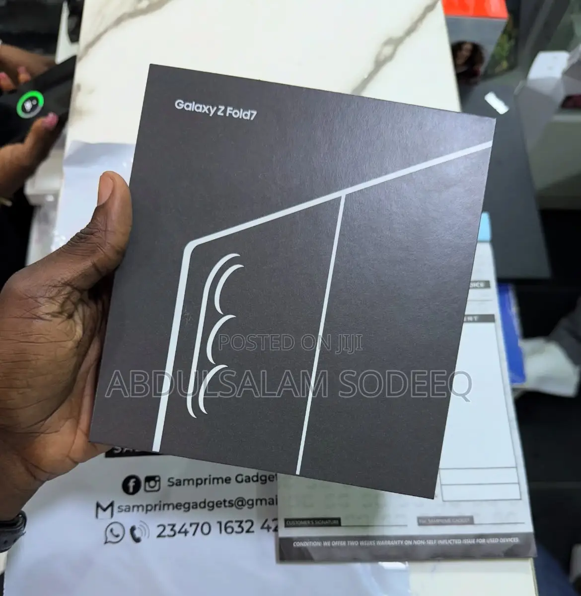 New Samsung Galaxy Z Fold7 512 GB Silver