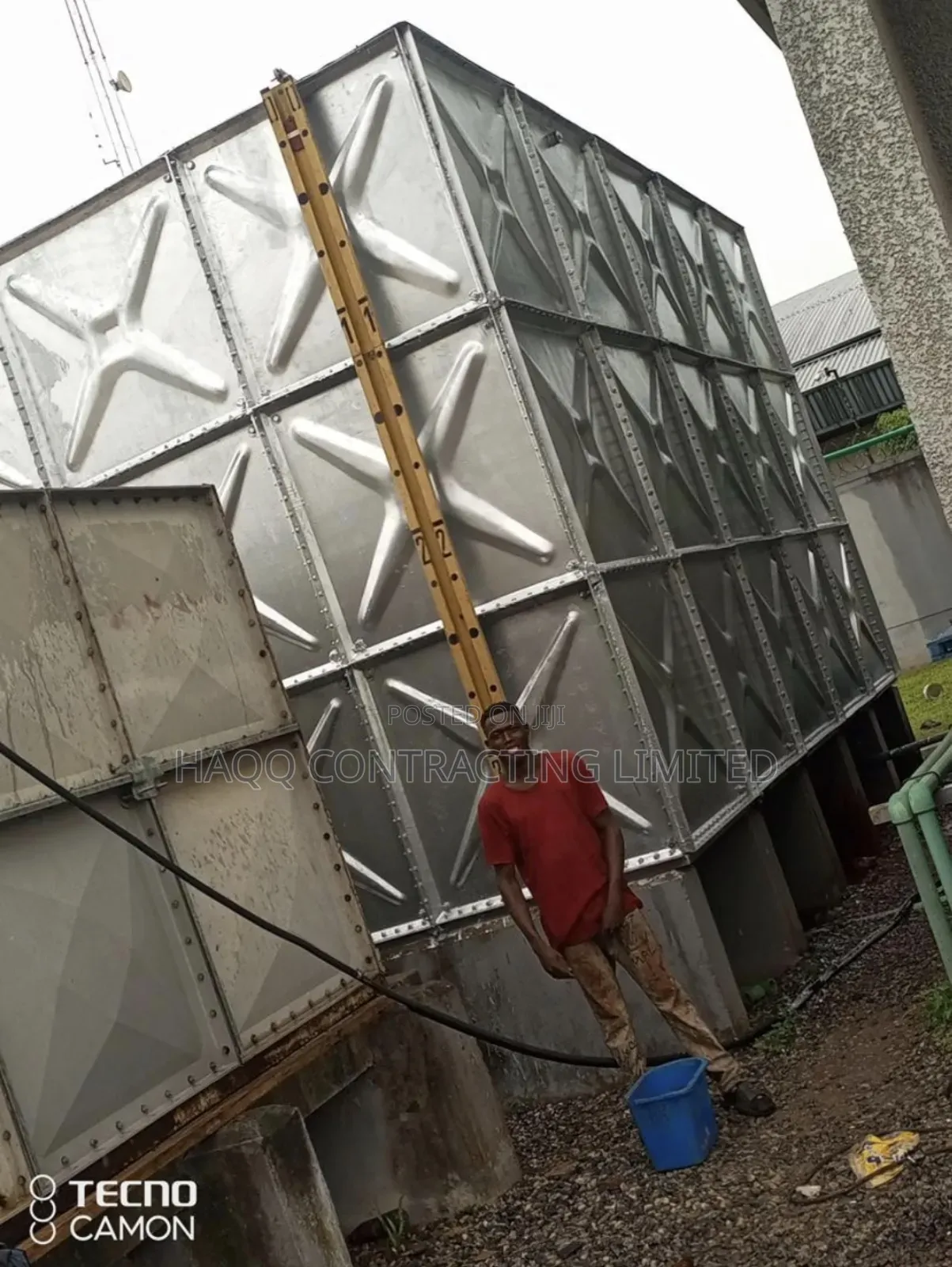 Braithwaite Galvanized Pressed Steel Water Storage Tank