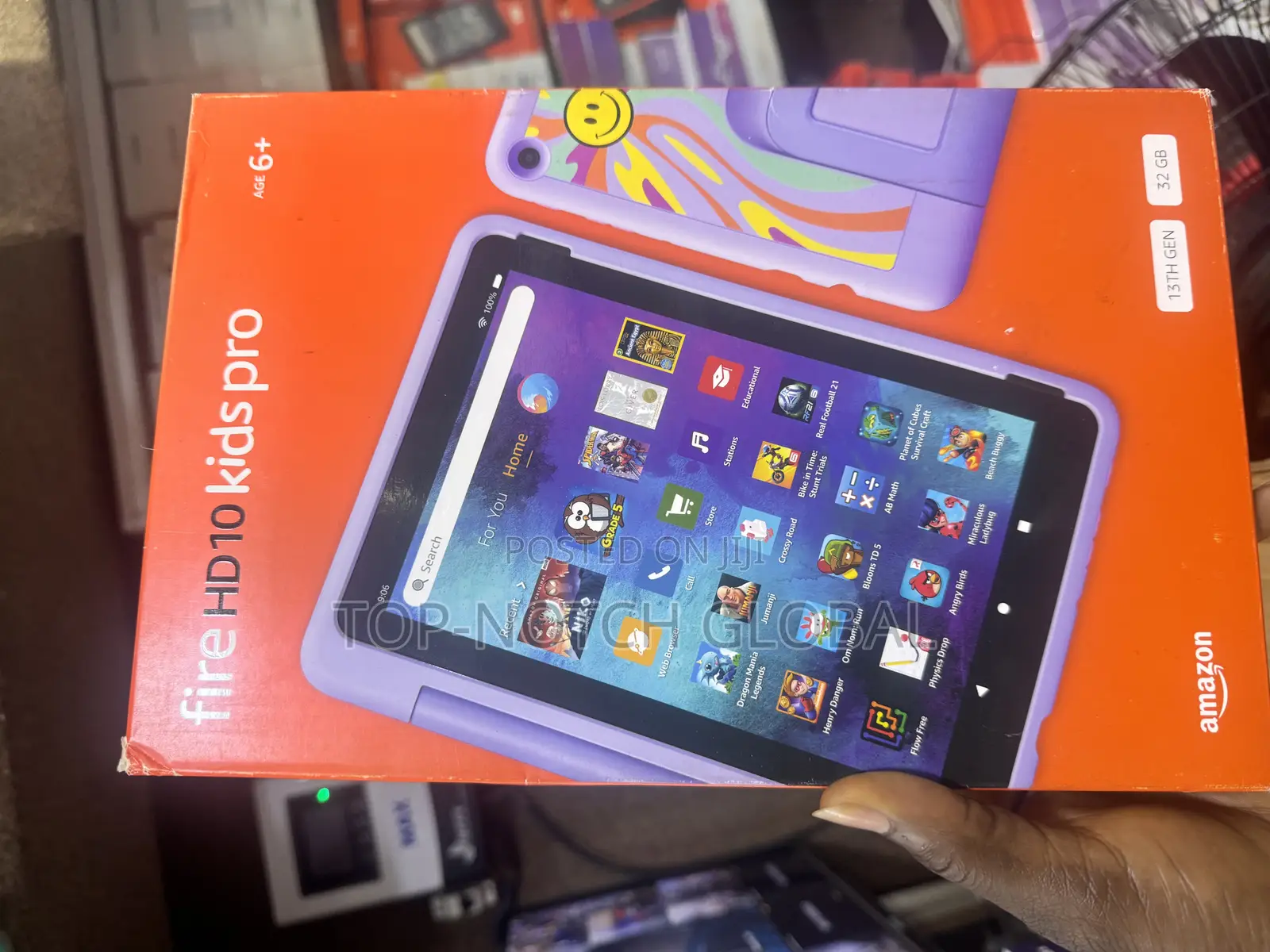 New Amazon Fire HD 10 Kids Pro 32 GB Black