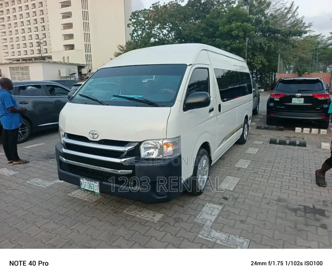 Toyota Hiace Bus Now Available for Rental
