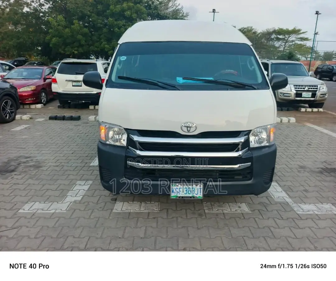 Toyota Hiace Bus Now Available for Rental
