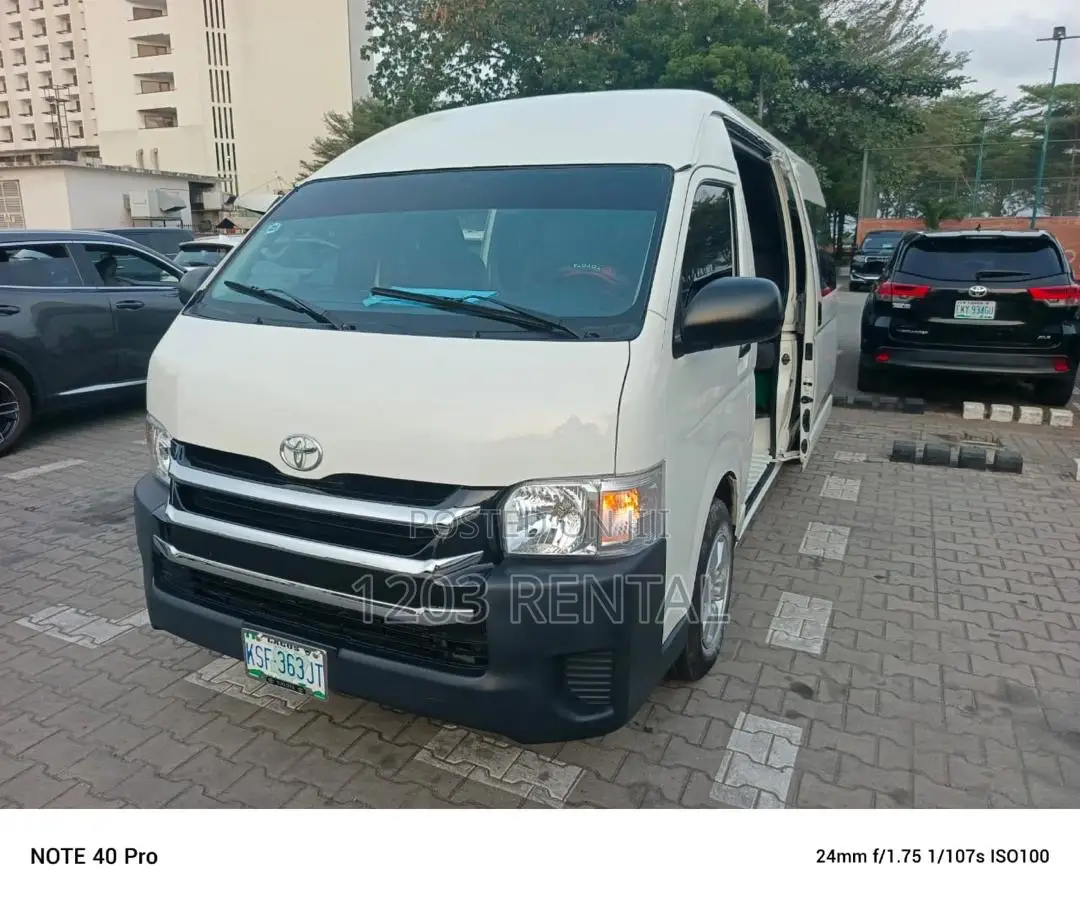 Toyota Hiace Bus Now Available for Rental