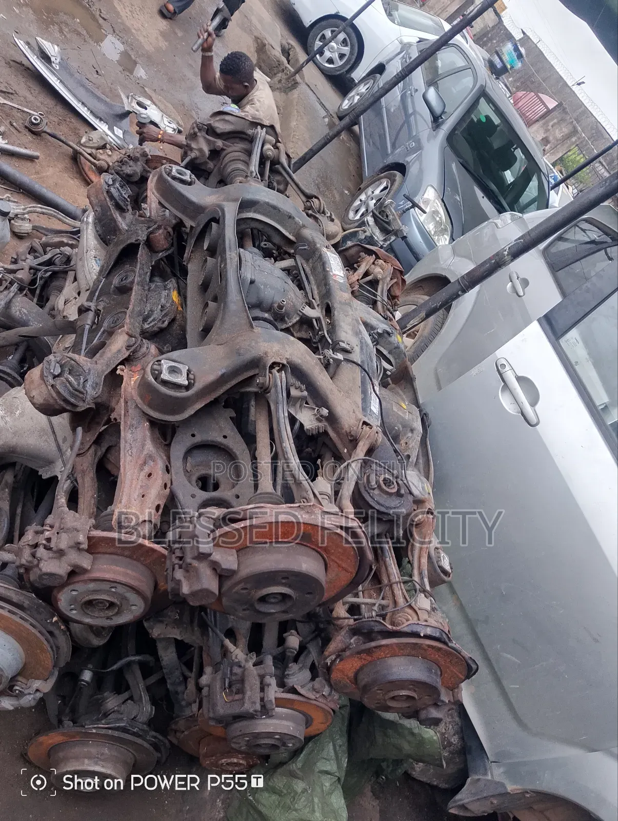 Complete Back Axle W203