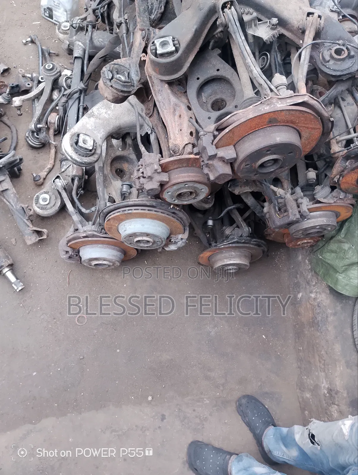 Complete Back Axle W203