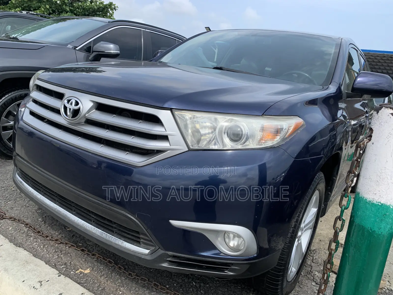 Toyota Highlander Limited 3.5l 4WD 2013 Blue