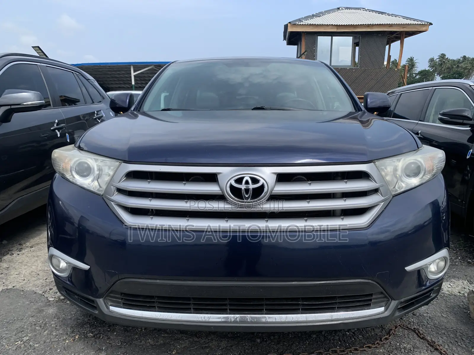 Toyota Highlander Limited 3.5l 4WD 2013 Blue