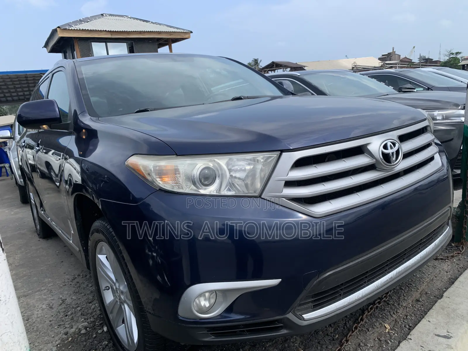 Toyota Highlander Limited 3.5l 4WD 2013 Blue