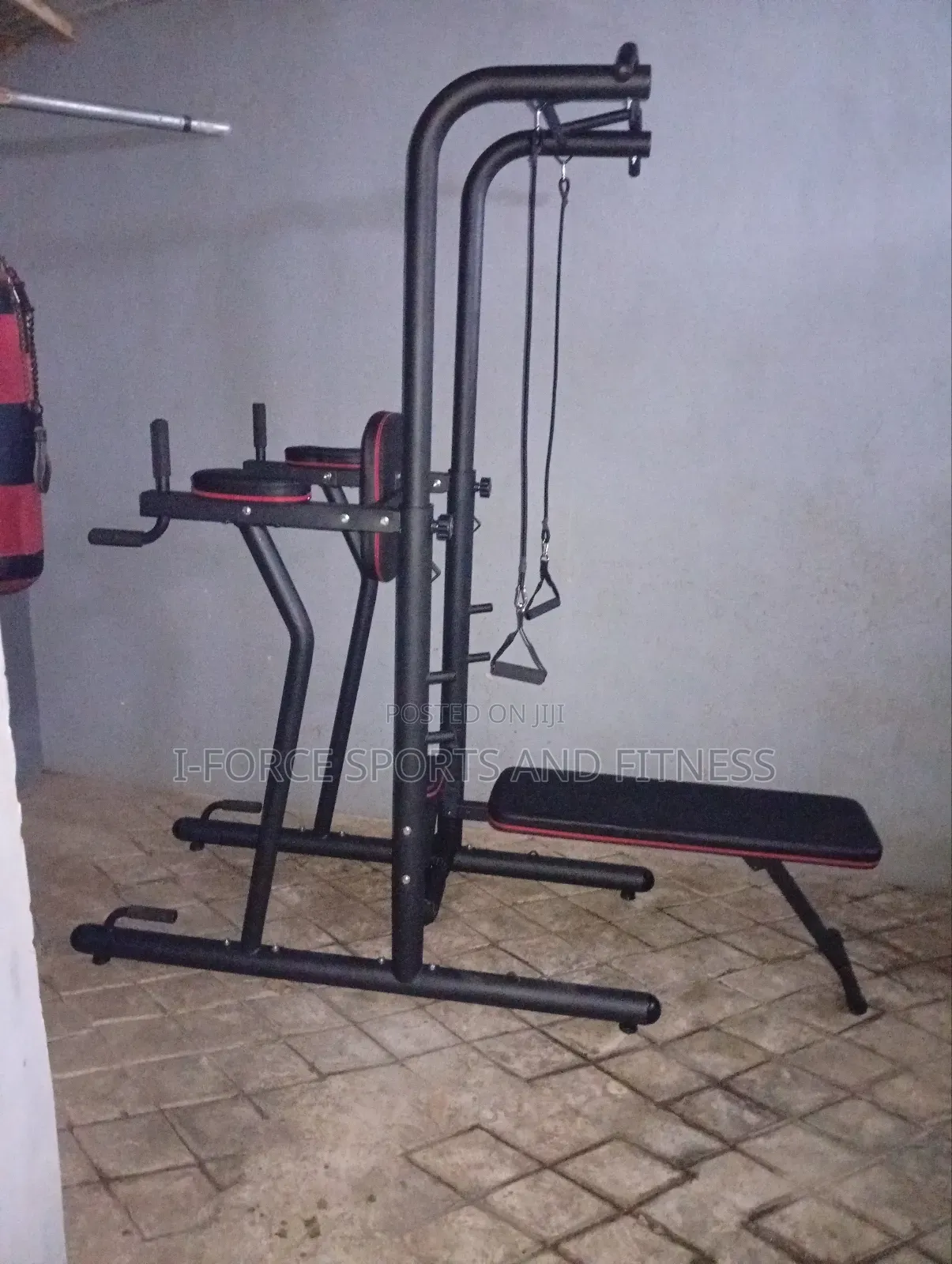 Squat Rack With Bench