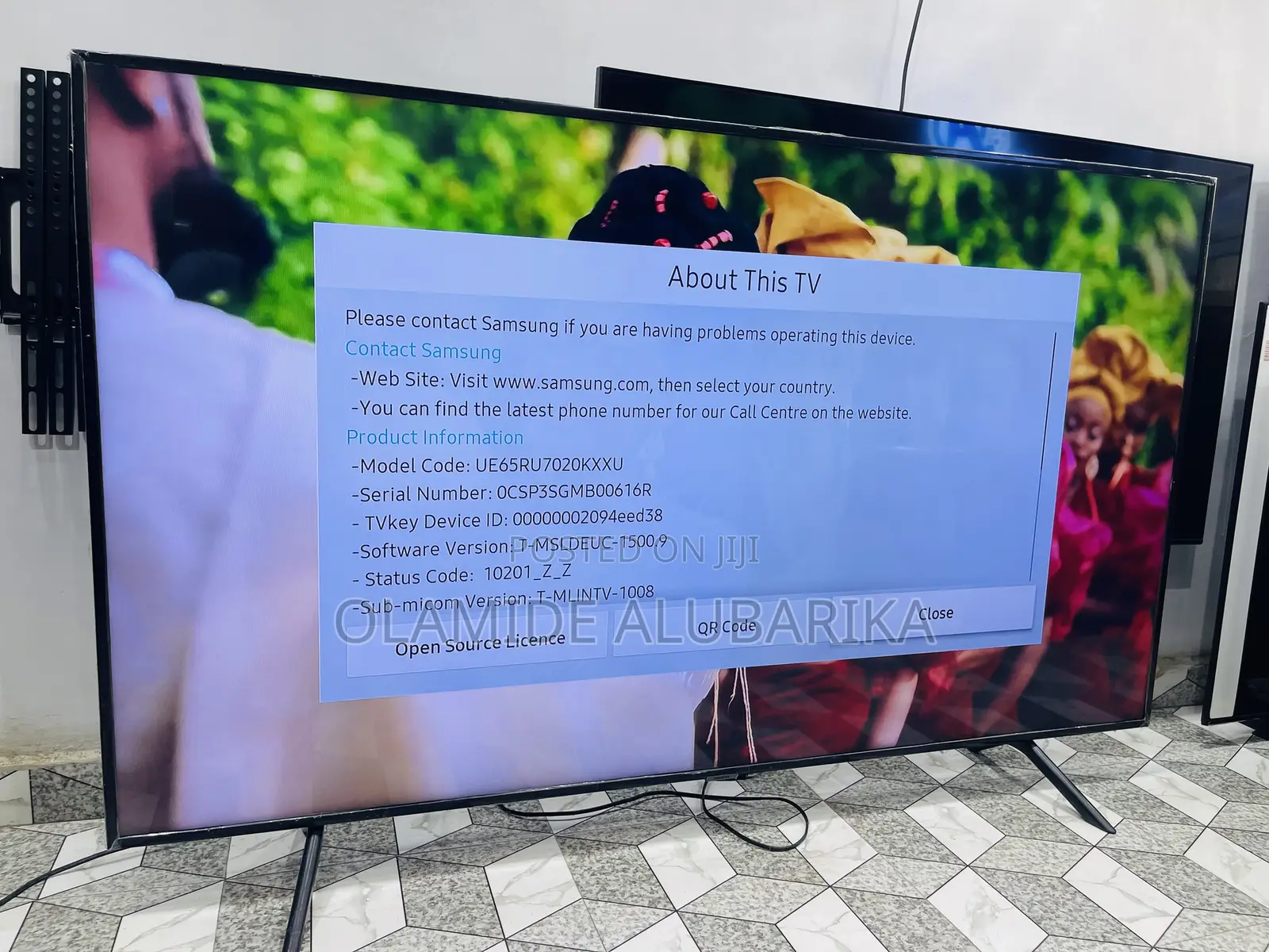 Samsung Premium 65” Uhd Smart Ultra Slim HDR Bluetooth Tv