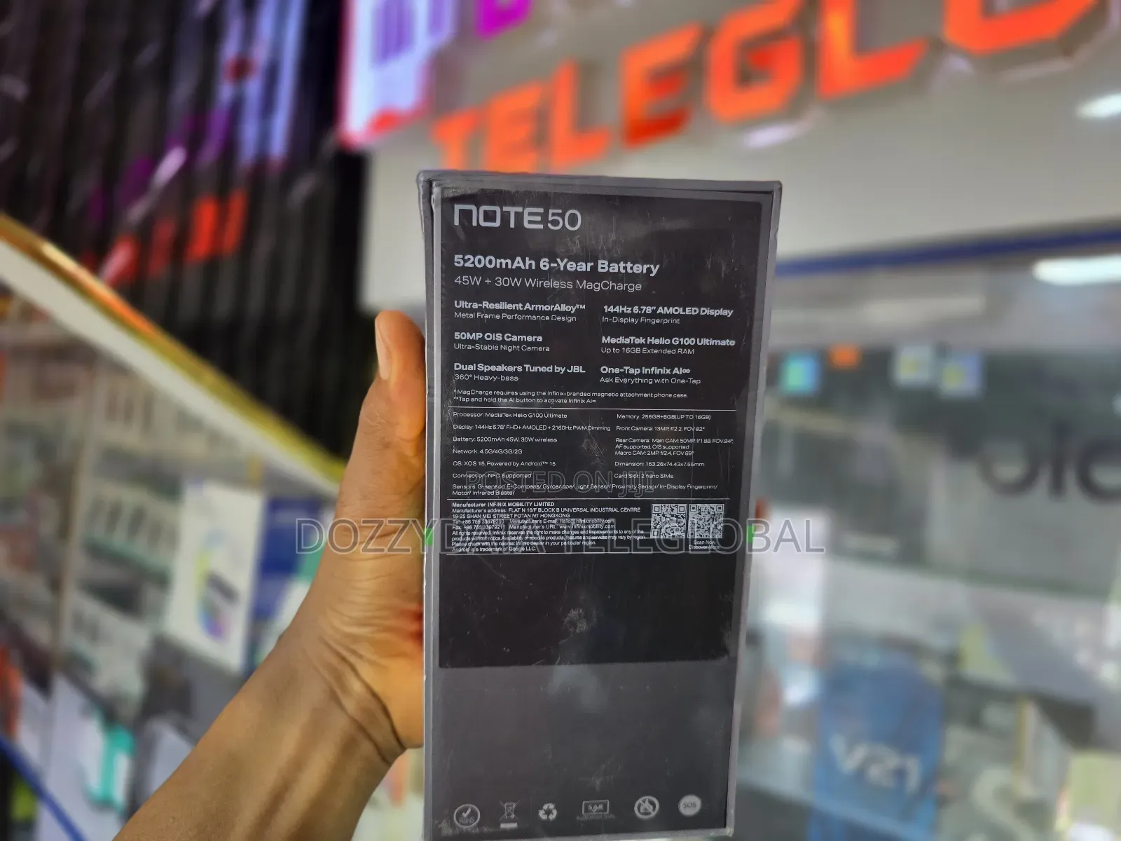New Infinix Note 50 4G 256 GB