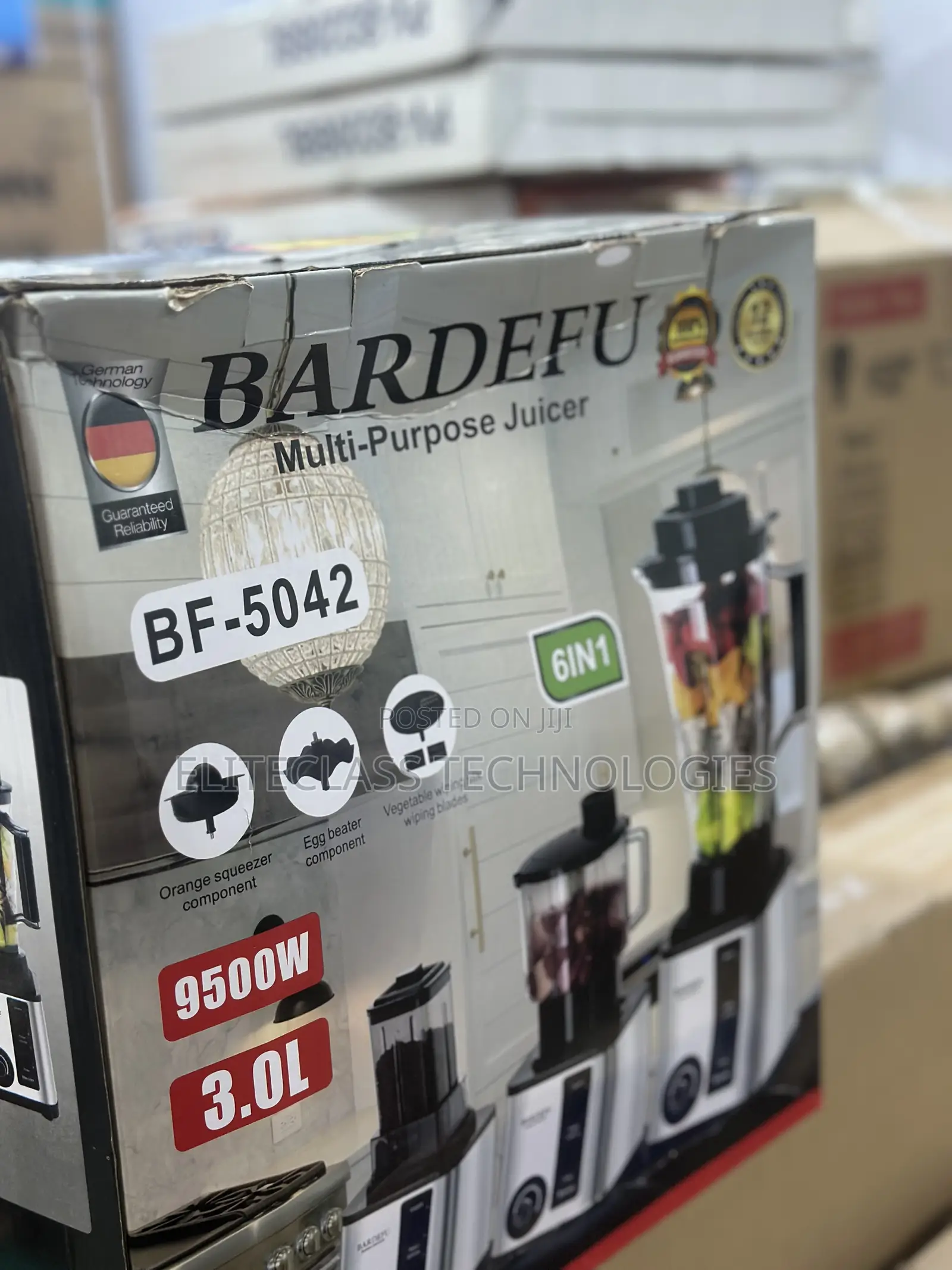 Elegant Bardefu Bf‐5042 6in1 Multi‐Purpose Blender Juicer