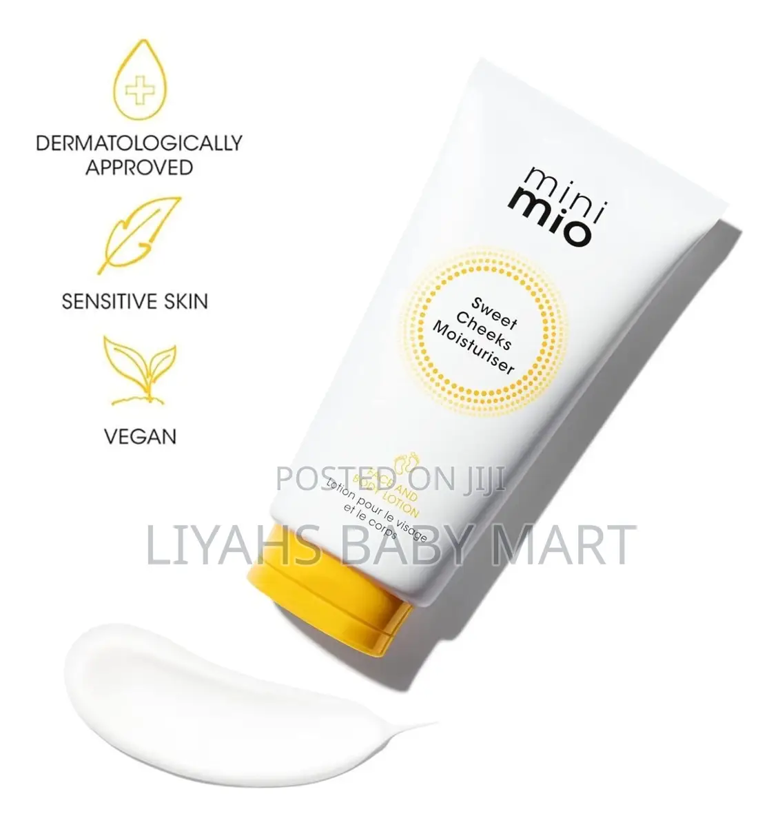 Mini Mio Skincare Sweet Cheeks Face Body Moisturiser Lotion