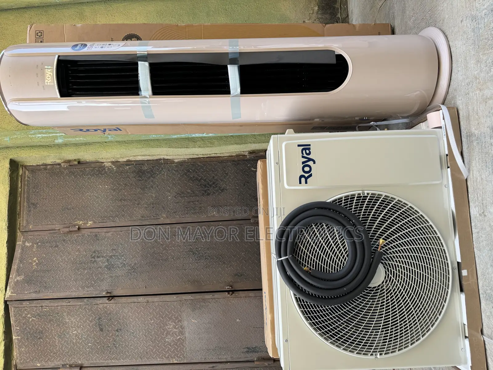 Royal 3tons Inverter Round Shape El-Picasso Dq3fac-Inv