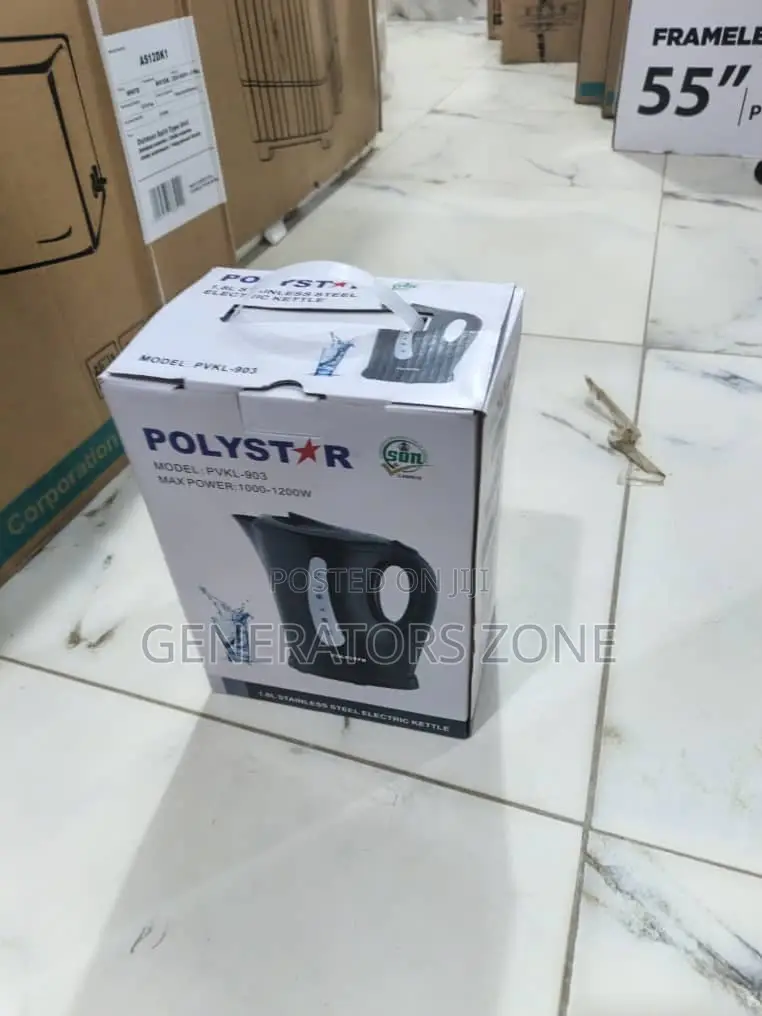 Polystar 1.8l Electric Kettle – Super Fast, Super Hot!