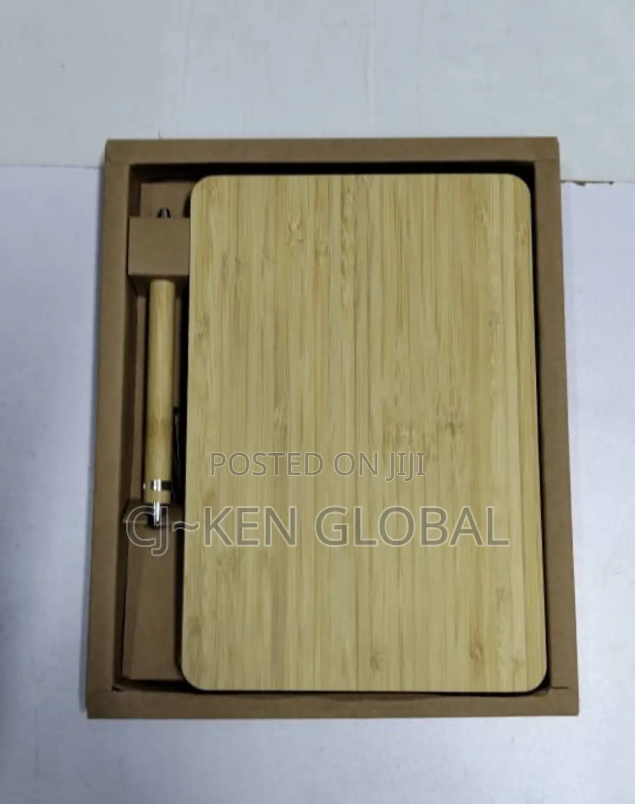 2 in One Set Wooden Notebook Set