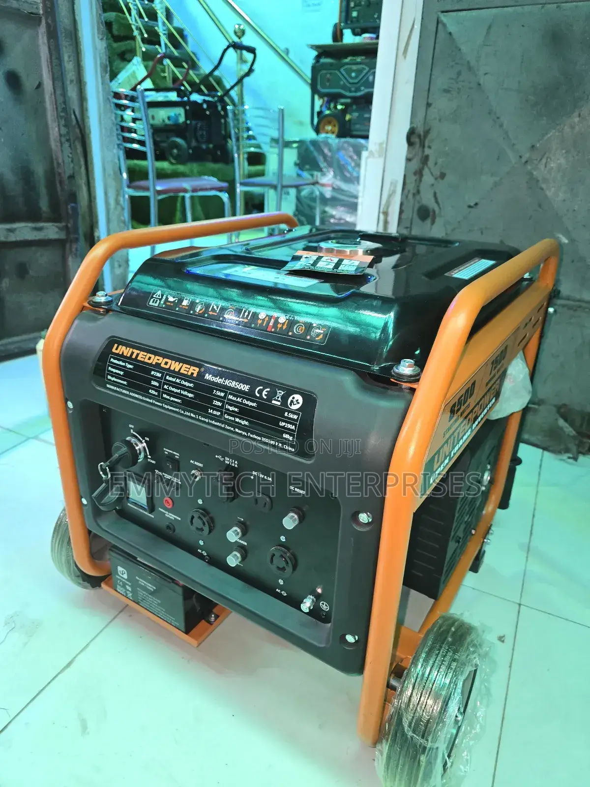 High Quality Inverter Petrol Generator 8kva United Power