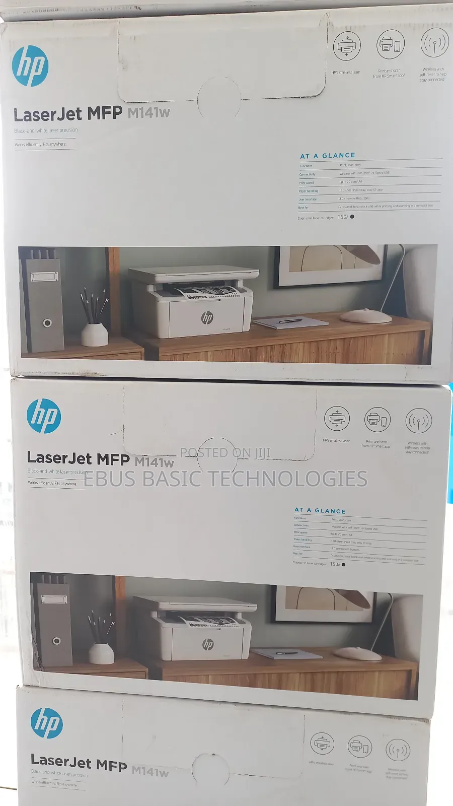 Hp Laserjet Pro MFP M141w All in One Printer