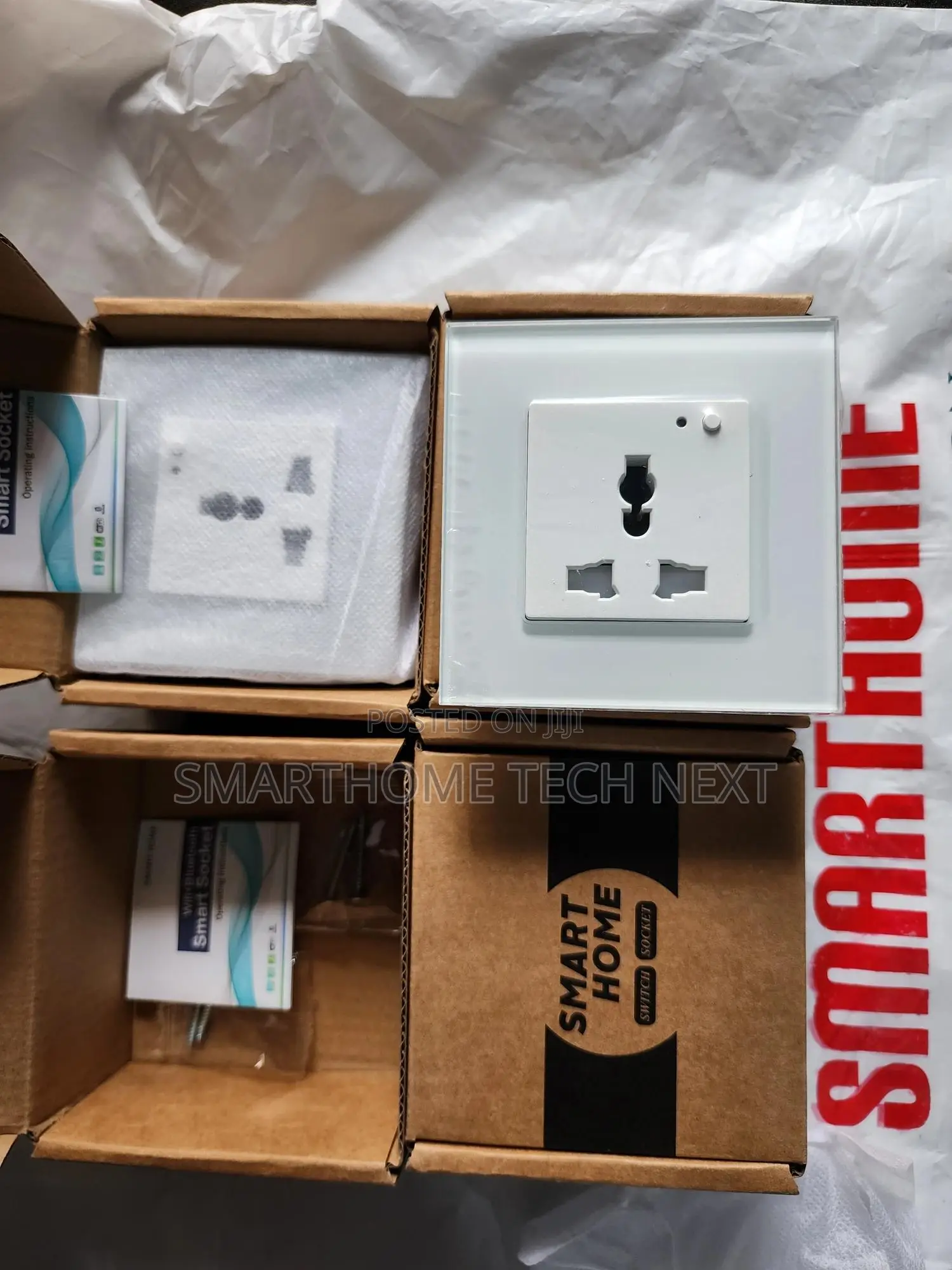 13a Single Tuya White Smart Socket – Energy Monitoring