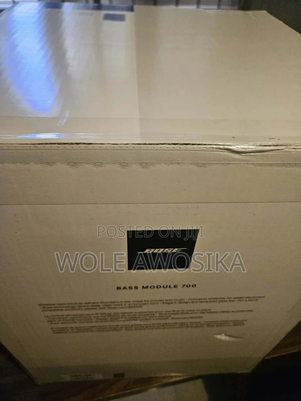 Bose Bass Module 700 Black 700watts